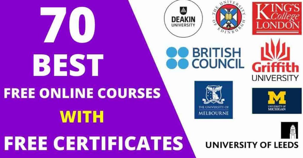 စUSD 40~80 ကြားရှိပြီး Certificate ပါရမယ့် Free Course (၇၀)